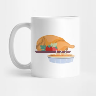 Turkey and Pie Mug